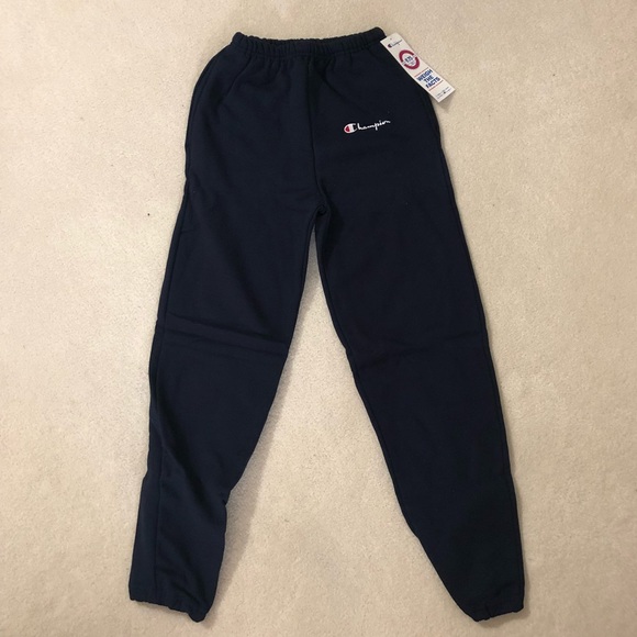 NWT Champion Vintage Sweatpants Navy - Picture 2 of 3